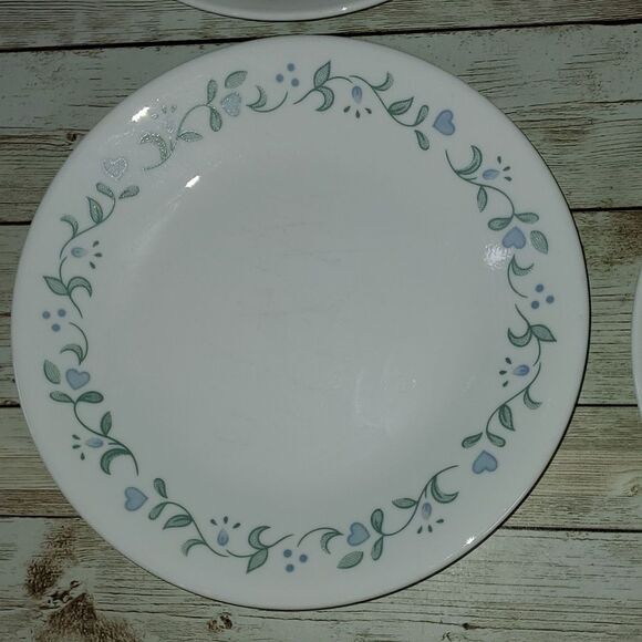 4 Corelle Vitrelle 7" Country Cottage Bread Appetizer Plates - Picture 4 of 10